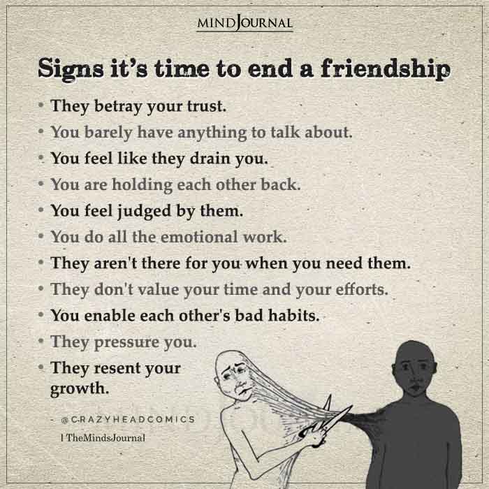 8 دلیل برای پایان دوستی ها (طبق تحقیقات)