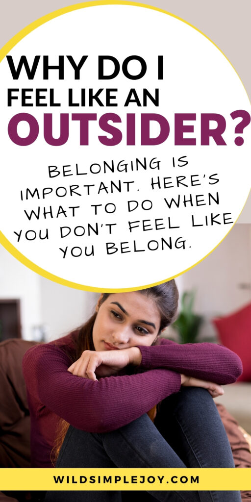 "Počutim se kot outsider" - razlogi in kaj storiti