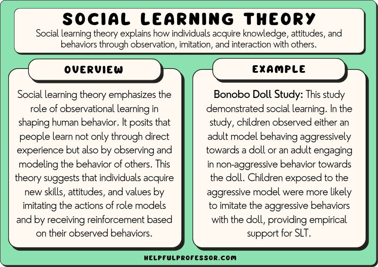 نظریه یادگیری اجتماعی چیست؟ (تاریخچه و مثالها)